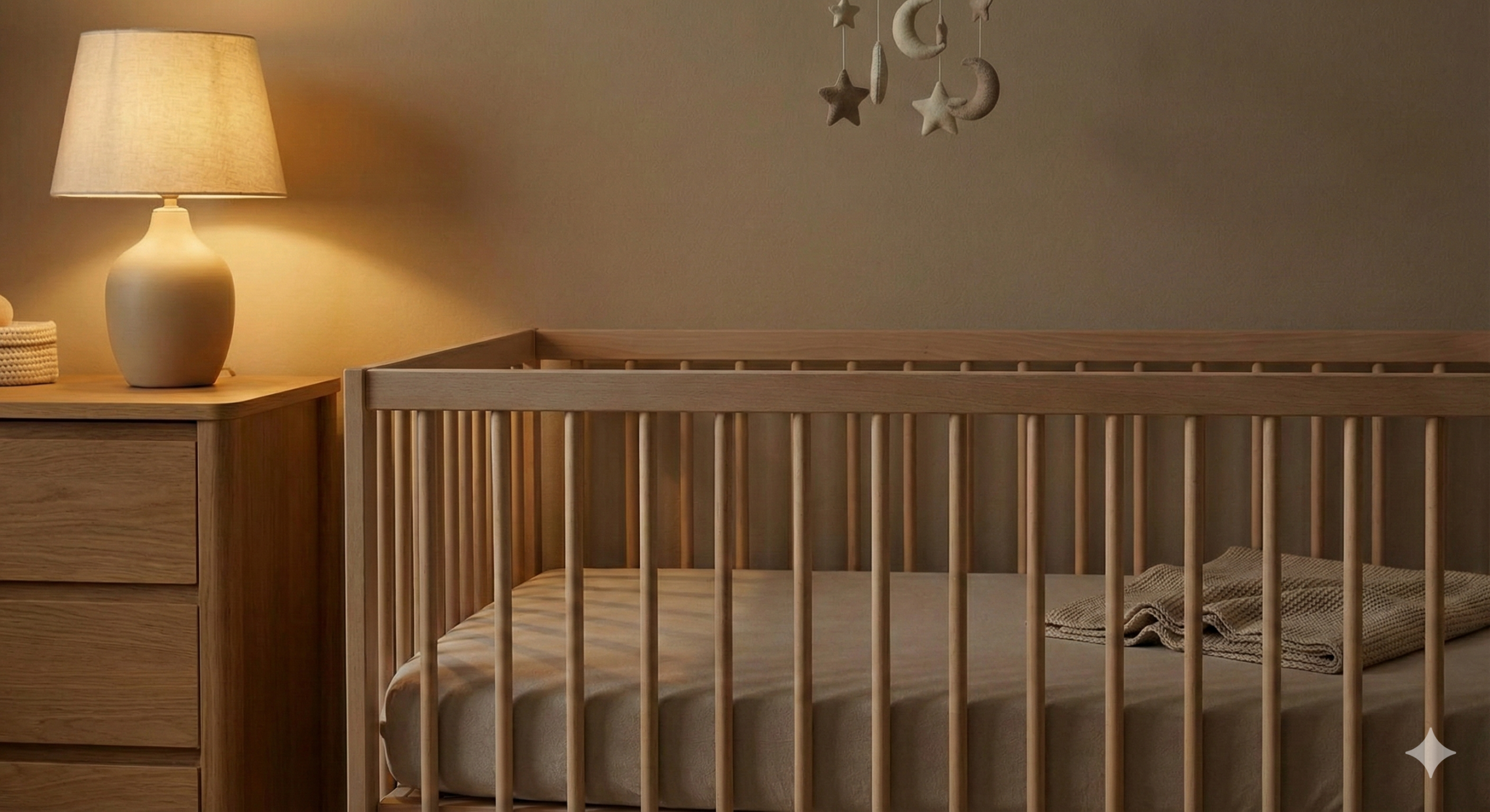 Entorno de sueño seguro y cómodo para bebés: luz, temperatura y textiles